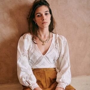 Sezane Lauren Blouse